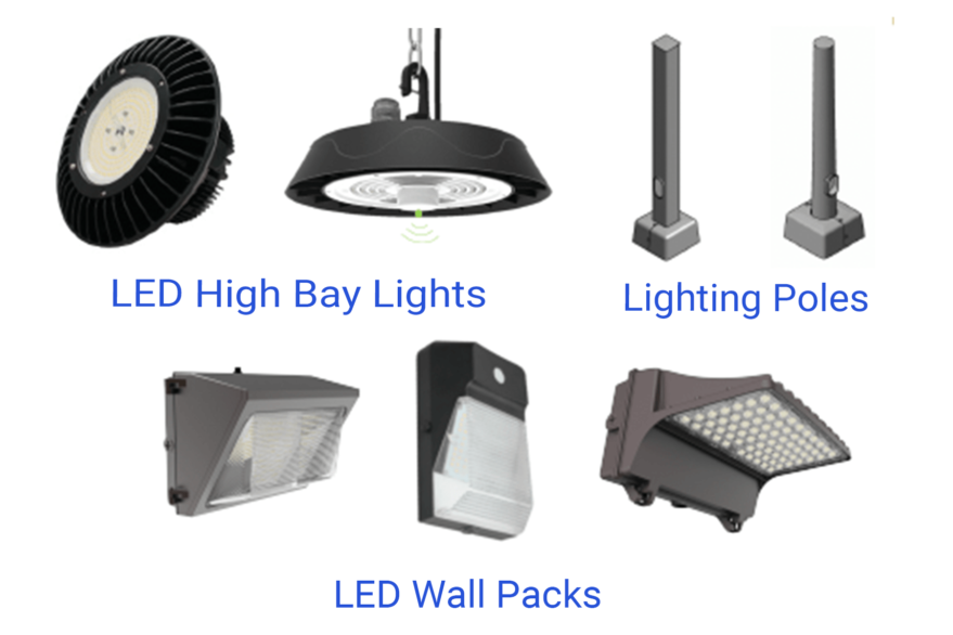 High Efficiency LED Fixtures for Commercial and Industrial Lighting